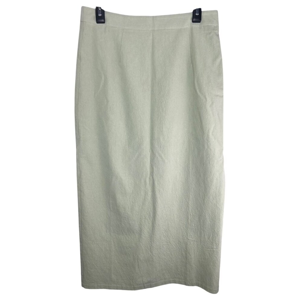 Anthropologie 4Th & Reckless Cheyanne Skirt Textured Midi Pencil Style Large